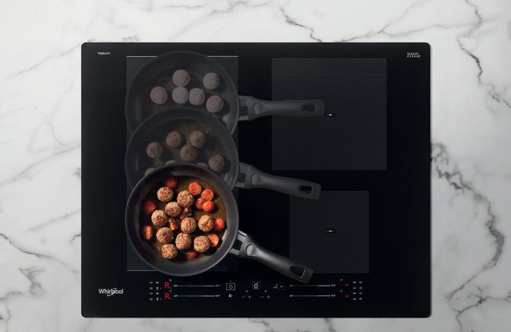 Plită cu inducție Whirlpool WFS9365 BF/IXL